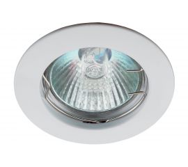 Светильник ЭРА KL1 WH литой простой MR16,12V, 50W белый C0043653 