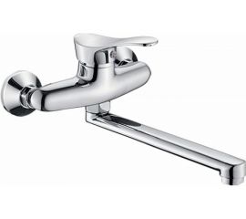 Универсальный смеситель с длинным прямым изливом Potato картридж 35 мм P46214 