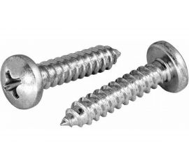 Саморез Квадра DIN 7981 5.5x22 цинк, кор. 250 шт., полусфера, шлиц PH3, острый 815522003250 