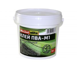 Универсальный клей ПВА Movatex М1 elite 1 кг Т02310 