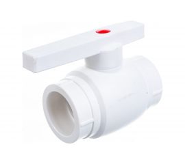 Шаровый кран VALFEX PP-R OPTIMA белый, 40 мм 10145040 007-8306 
