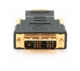 Переходник Cablexpert HDMI-DVI, 19M/19M, пакет, золотые разъемы A-HDMI-DVI-1 