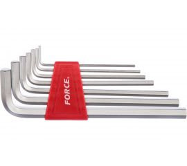 Набор шестигранных Г-образных ключей FORCE 7 предметов 5072L 