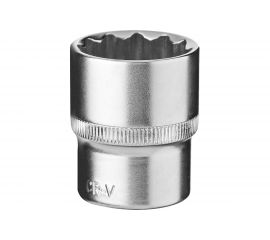 Головка торцевая 12 граней (12 мм; 1/2 Dr) KRAFT KT 700345 