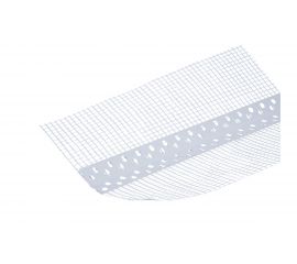 Углозащитный штукатурный универсальный пластиковый профиль СХТ с сеткой 100х100 мм, 3 м СХ0082 