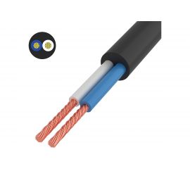 Провод ПВС REXANT 2x1,5 кв.мм черный 20 м ГОСТ 01-8033-20 