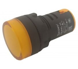 Светодиодный индикатор Briswik АД-22 желтый 220В AC/DC IP65 
