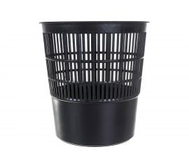 Корзина для мусора ОСКОЛПЛАСТ 10 л, черная 011-02 