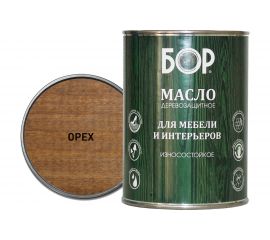 Деревозащитное масло для мебели и интерьеров Бор орех, банка 0,64 кг 4690417074259 