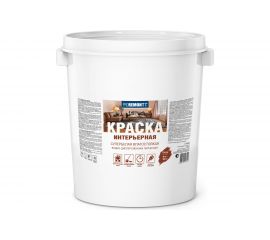 Интерьерная краска Proremontt влагостойкая, супербелая, 40 кг Лк-00012727 