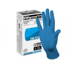 Смотровые перчатки MANUAL латекс HR419 50 штук, размер L CT0000003304 