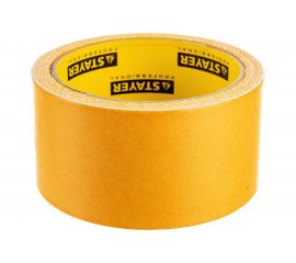 Лента клеящая двухсторонняя ""PROFI"" (50 мм; 10 м) укрепленная тканью Stayer 1217-10 