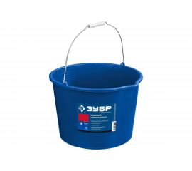 Усиленное строительное пластиковое ведро ЗУБР 12 л 06091-12 