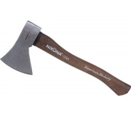 Топор c деревянной Hickory ручкой NIKONA 38см, с чехлом, 800гр 65-671 
