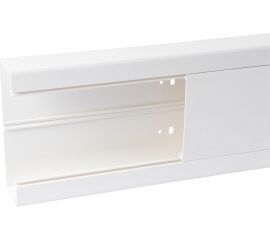 Кабель-канал Legrand Metra - 160x50 - 2 метра - с крышкой - белый 638083 