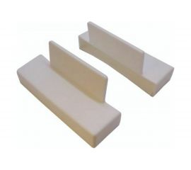 Латодержатель для деревянного каркаса Левша ЛДП 64-1 белый, 2 шт. У8-9811.Б 