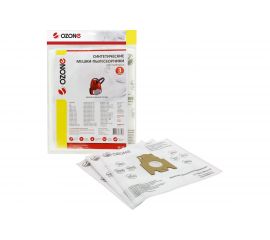 Мешки-пылесборники синтетические для пылесосов HOOVER (3 шт.) OZONE SE-28 