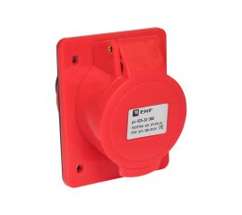 Кабельная розетка EKF 32А 3Р+N+Е IP44 скрытая 380В 425 ЭКФ ps-425-32-380 