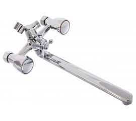 Смеситель для ванны ROEGEN 1/2"" м/к, плоский излив RR120B 