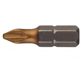 Бита магнитная Philips (2 шт; 25 мм; Ph3; 1/4; titan) МастерАлмаз 10501012 