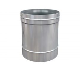 Труба (1000 мм; 200 мм; AISI 304-0.5 мм) РОССТИН НФ-00000319 