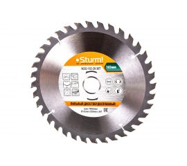 Диск пильный по дереву (165х20 мм; 36T) Sturm 9020-165-20-36T 