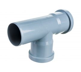 Тройник ООО МультиМирПласт 50/50/87.5 серый ТРК ВК 50/50/87.5 