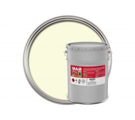 Грунт-эмаль на ржавчину МАЙ 3 в 1 белая, ведро 23 кг 211073 