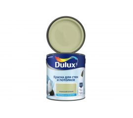 Краска для стен и потолков DULUX матовая, прованский зеленый, 2.5 л 5557081 