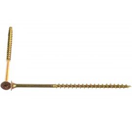 Саморез КРЕП-КОМП жёлтый цинк PH-2, по дереву 4,2х89 2000шт ждп8942 