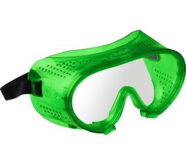 Защитные очки закрытого типа ЗУБР Мастер 3, прозрачные, с прямой вентиляцией 11027_z01 