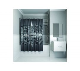 Штора для ванной комнаты IDDIS, 180*180см, полиэстер, B04P118i11 