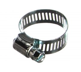 Хомуты Зубр ЭКСПЕРТ оцинкованные, просечная лента 12 мм, 16-32 мм, 4 шт. 37805-016-32-4 