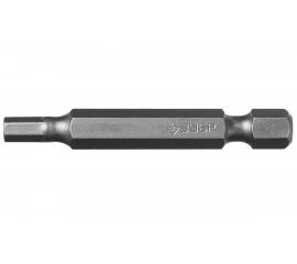 Бита (HEX4; 50 мм; 2 шт.) Зубр 26007-4-50-2 