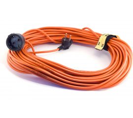 Силовой удлинитель без катушки УС1-Е-30 У-161, ПВС 3x1.5, 30м, 16А, 1 розетка с з/к LUX 16530 4606400419167 