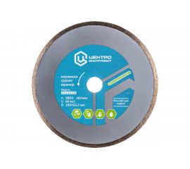 Диск алмазный отрезной (180 мм; 22.2 мм) для плиткорезов Центроинструмент 23-3-22-180 