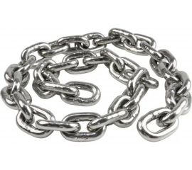 Круглозвенная цепь TOR G80 8х24, оцинкованная 1002125 