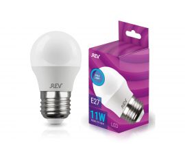 Светодиодная лампа REV G45 Е27 11W, 6500K, дневной свет 32522 2 