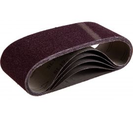 Лента абразивная бесконечная (5 шт; 75х457 мм; P60) КЕДР 54720 