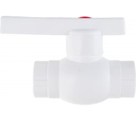 Шаровый кран VALFEX PP-R OPTIMA белый, 20 мм 10145020 007-8303 