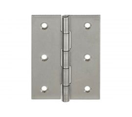 Полуширокая петля VORMANN 50x39х1 мм, нержавеющая сталь 010502050 