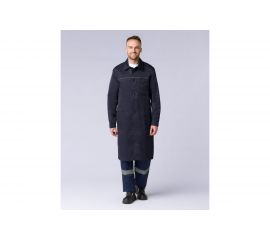 Мужской халат Факел ИТР темно-синий, 56-58/182-188 50698000.016 