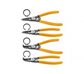 Набор съемников стопорных колец INGCO INDUSTRIAL 125 мм, 4 предмета HCCPS26125 