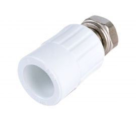 Муфта RTP с накидной гайкой на металлическом штуцере, внутренняя резьба, D20х1/2 мм 10696 