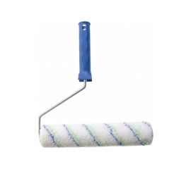 Валик Сибртех Водные краски, 250 мм, ворс 12мм, D - 36 мм, D ручки - 6 мм, полиэстер 80193 