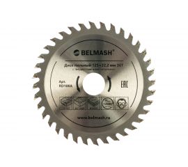 Диск пильный по дереву (125х22.2/20 мм; 36Т) Белмаш RD108A 
