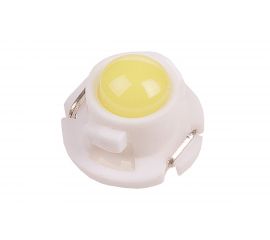 Автолампа диод SKYWAY T4.7 1 COB с цоколем 1-контурная, белая S08201393 