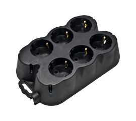 Переносная разборная розетка SVET РА16-002 УХЛ3, SV0302-0002 