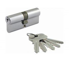 Цилиндровый механизм НОРА-М ЕСО Z Л-70 35-35 хром 15281 