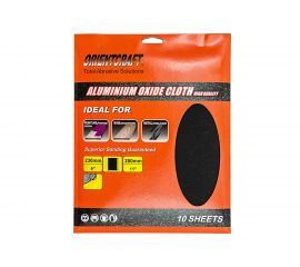 Бумага наждачная на тканевой основе (10 шт; 230x280 мм; P80) Orientcraft AOC230280P80 